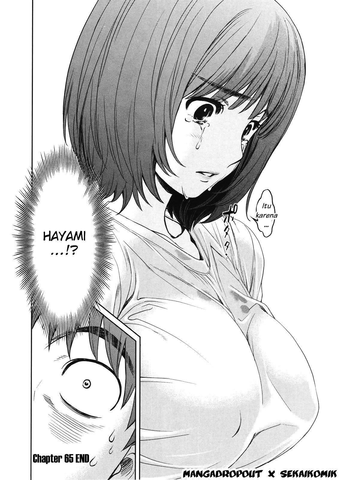 Hantsu x Trash chapter 65 halaman 19