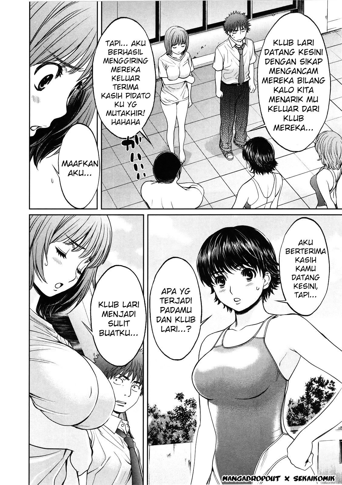 Hantsu x Trash chapter 67 halaman 9
