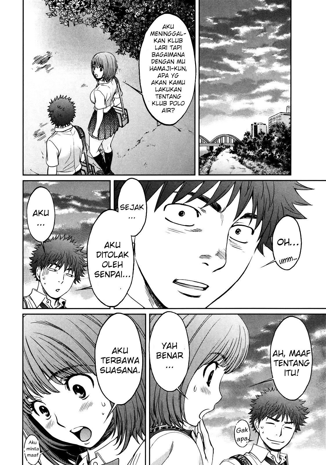 Hantsu x Trash chapter 70 halaman 9