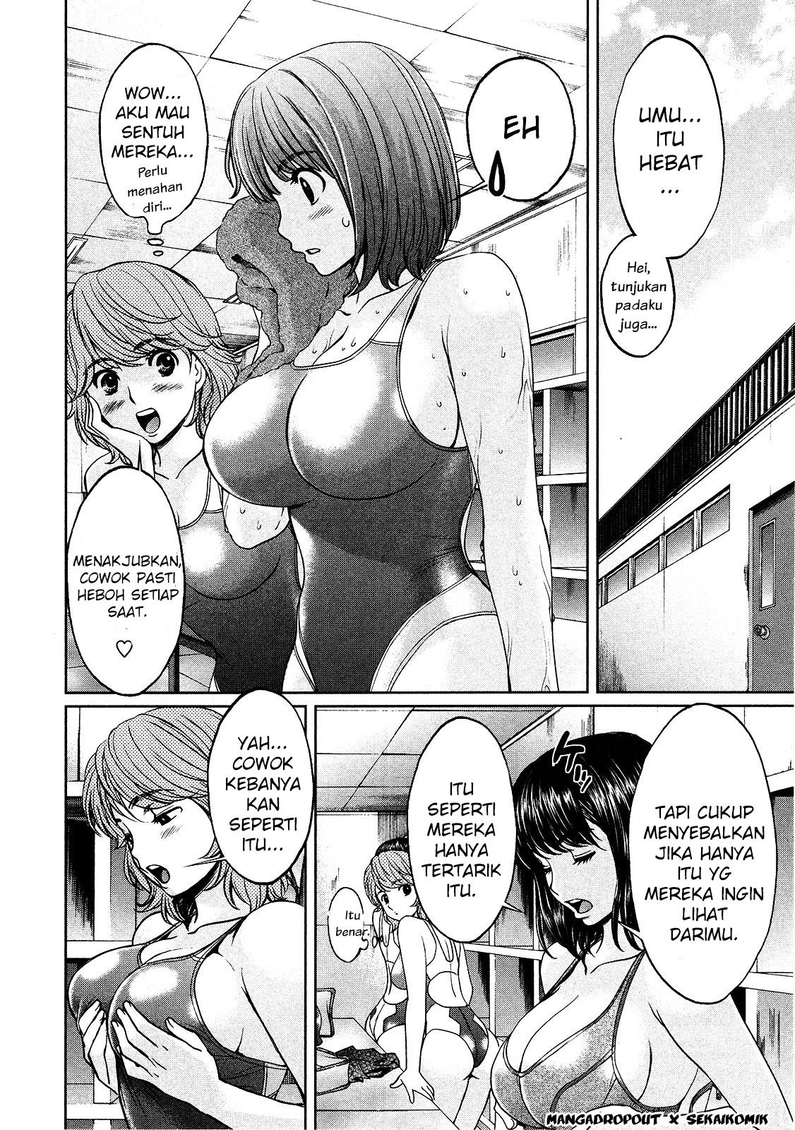 Hantsu x Trash chapter 72 halaman 11