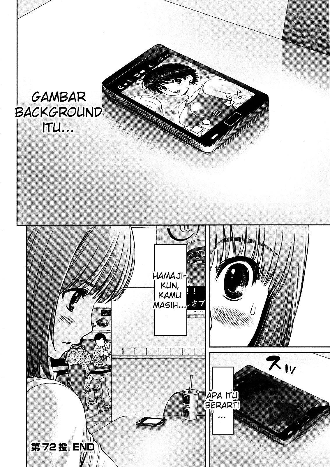Hantsu x Trash chapter 72 halaman 19