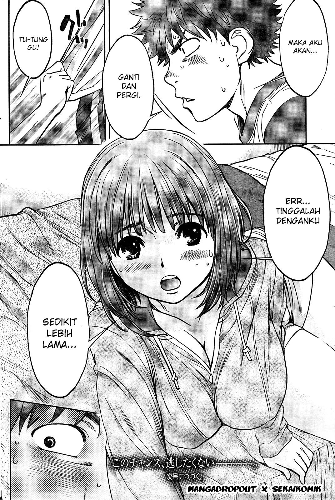 Hantsu x Trash chapter 75 halaman 17