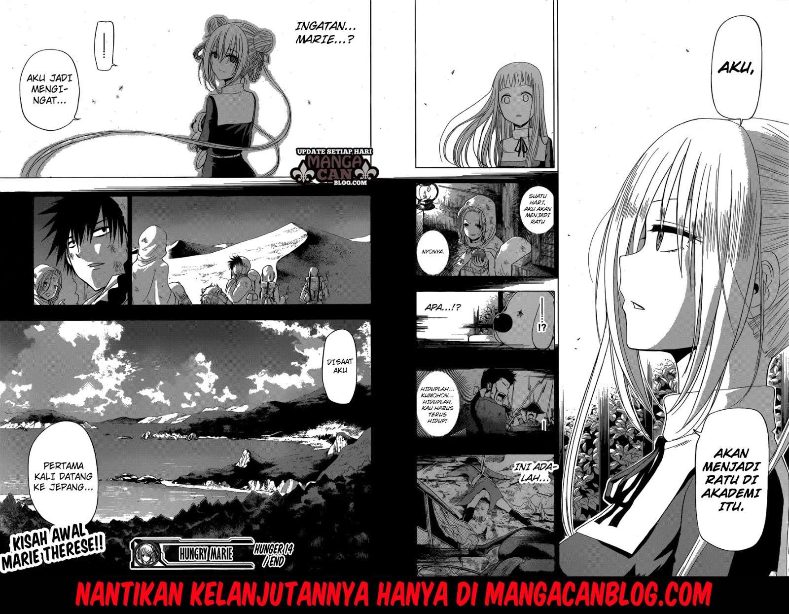 Harapeko no Marie Bab 14 halaman 16