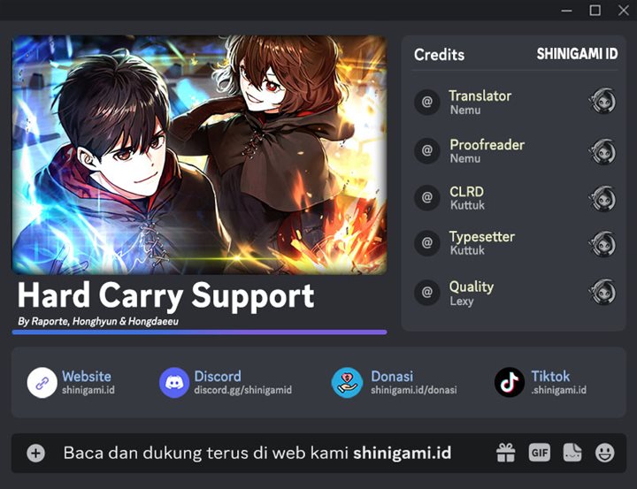 Hard Carry Supporter Bab 21 halaman 1