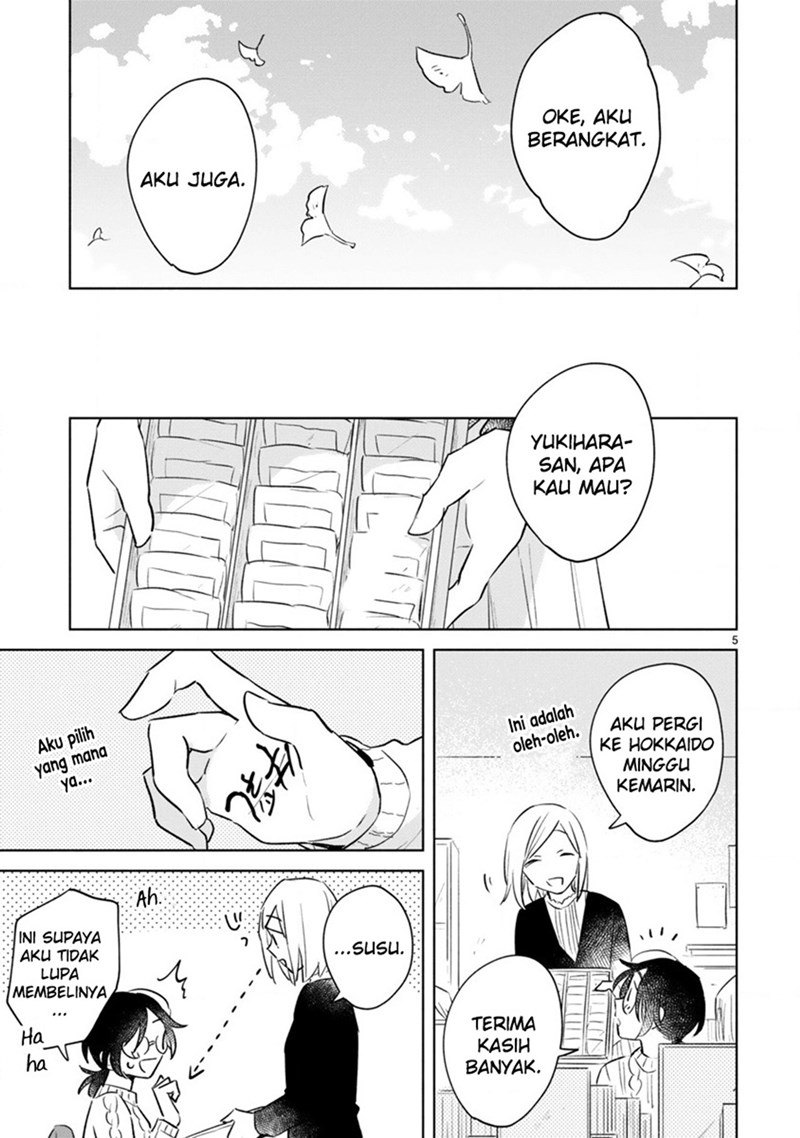 Haru to Midori Bab 13.1 halaman 5
