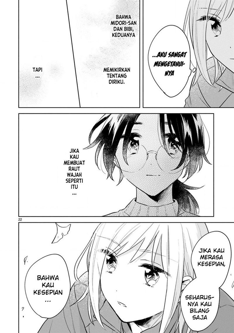 Haru to Midori Bab 13.2 halaman 4
