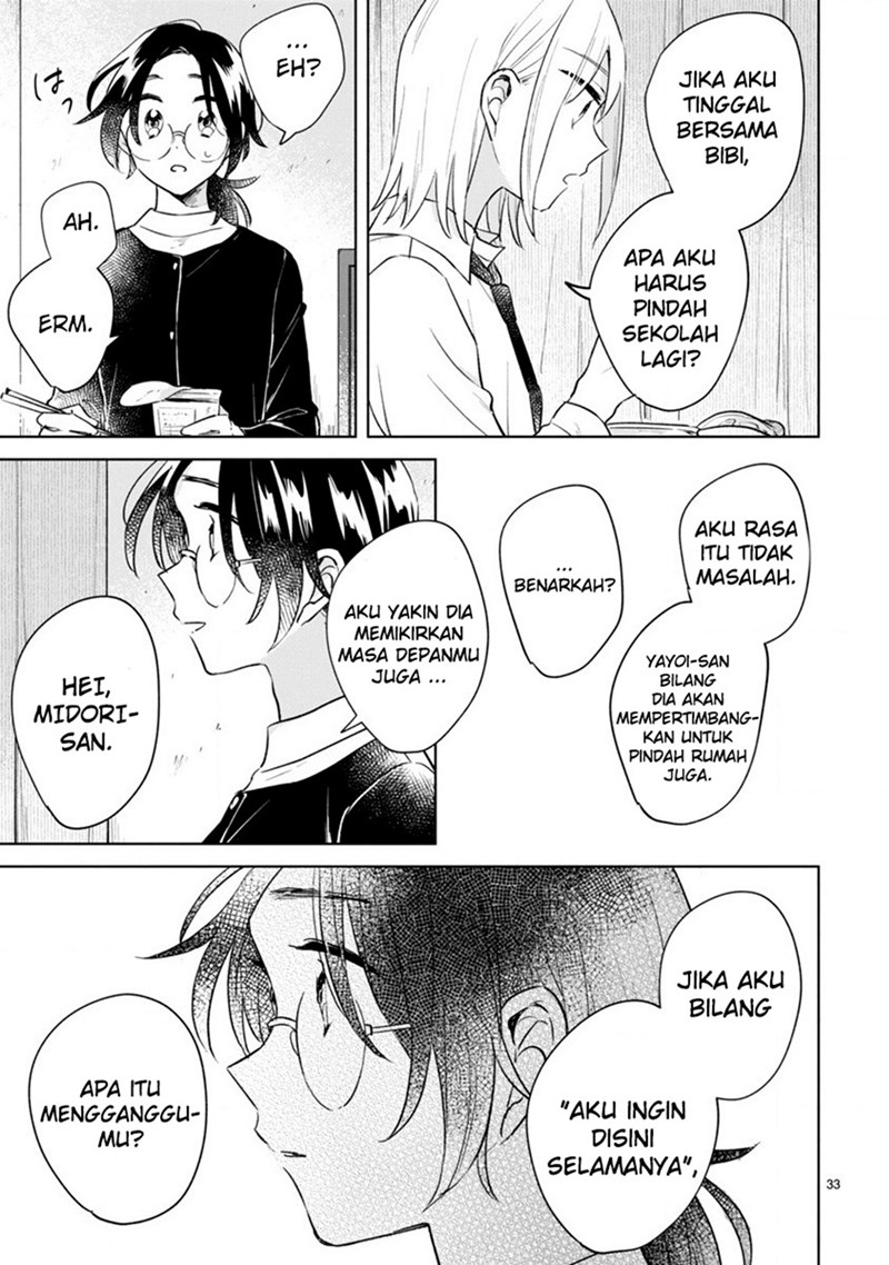 Haru to Midori Bab 13.2 halaman 15