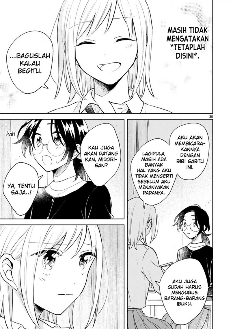 Haru to Midori Bab 13.2 halaman 17