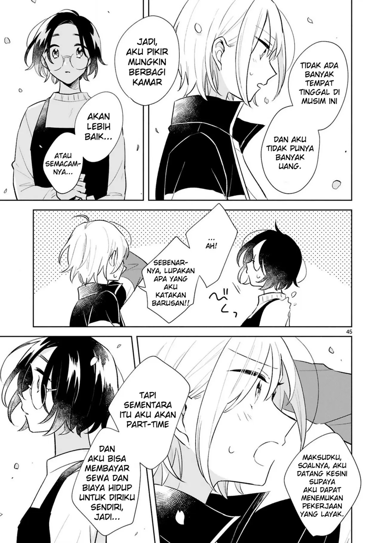 Haru to Midori Bab 15 halaman 45