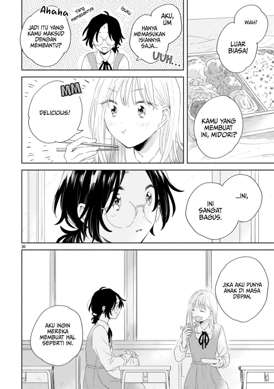Haru to Midori Bab 2 halaman 43