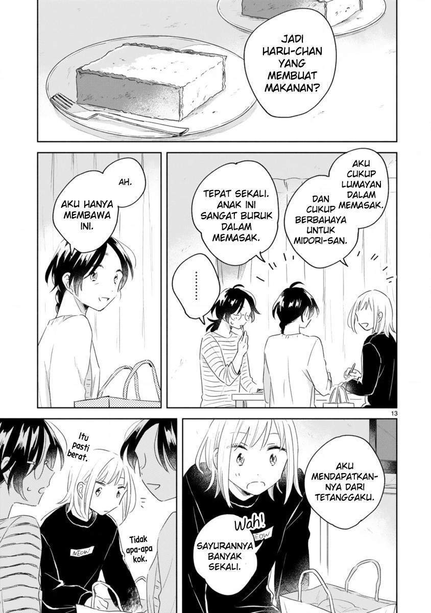 Haru to Midori chapter 7 halaman 13