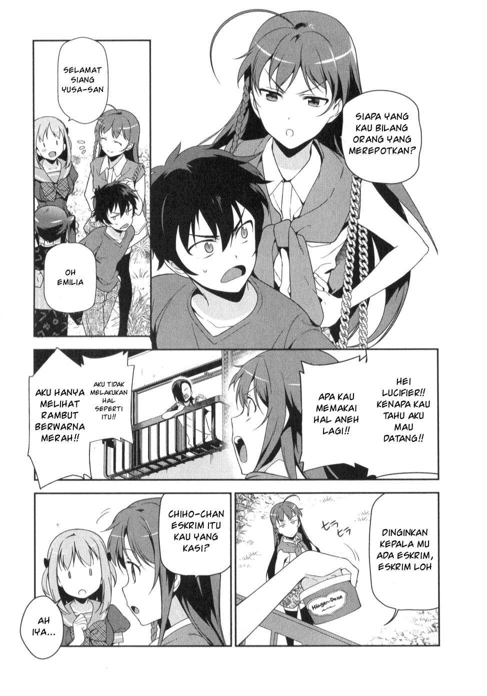 Hataraku Maou-sama! Bab 27 halaman 24