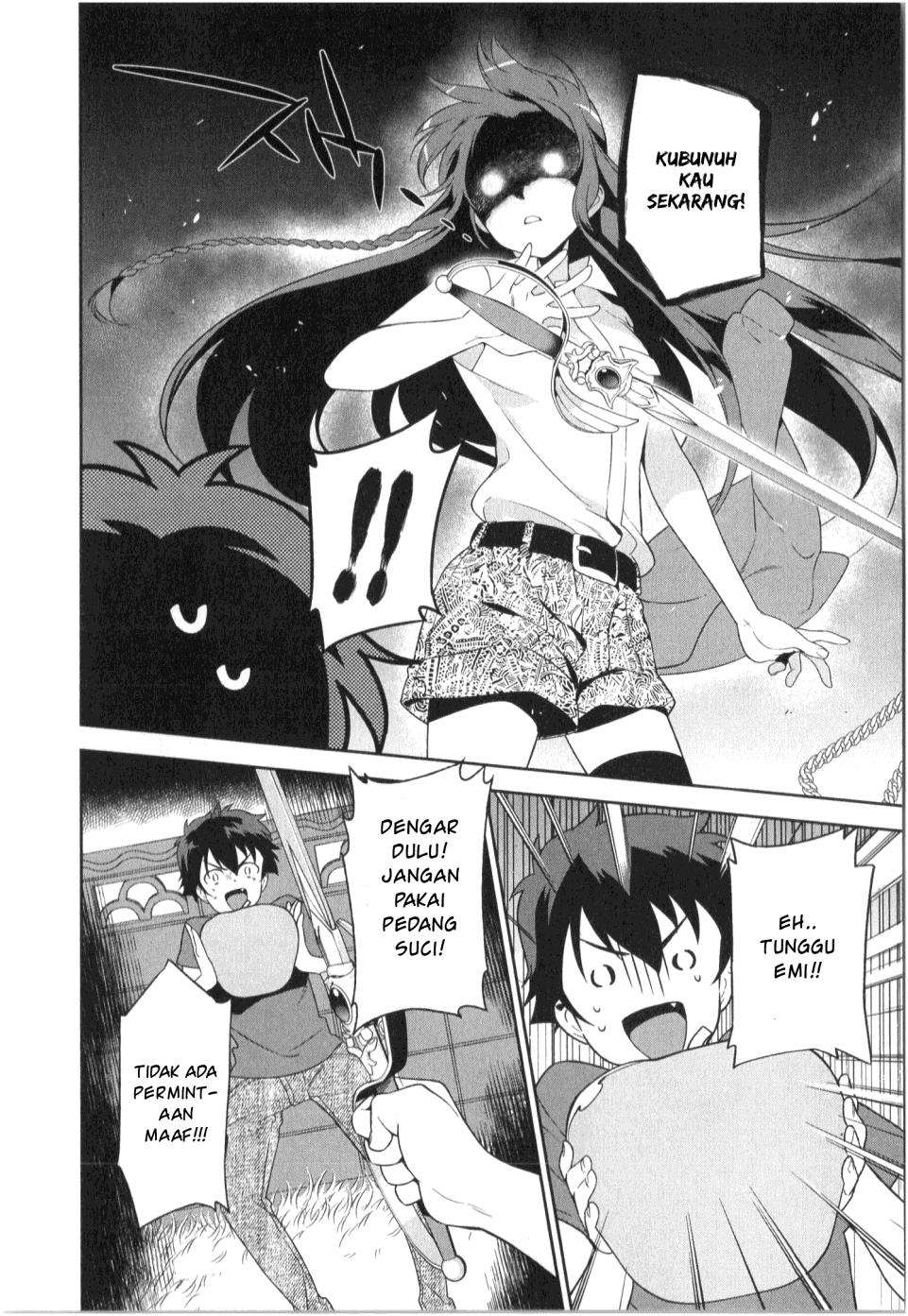 Hataraku Maou-sama! Bab 27 halaman 31