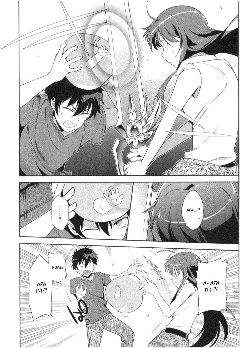 Hataraku Maou-sama! Bab 27 halaman 33