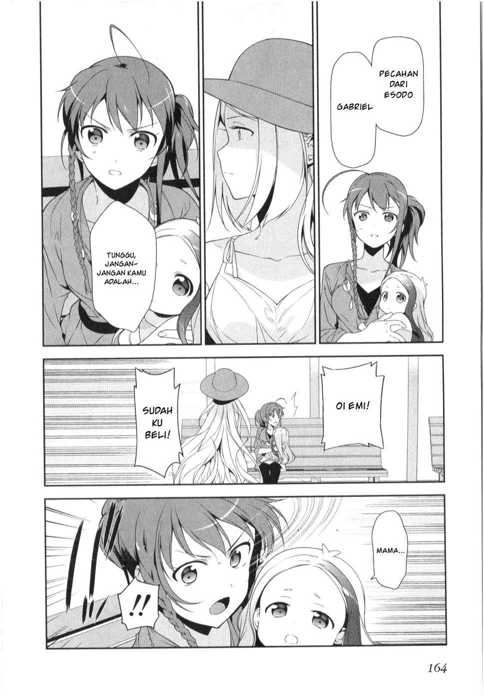 Hataraku Maou-sama! Bab 31 halaman 28