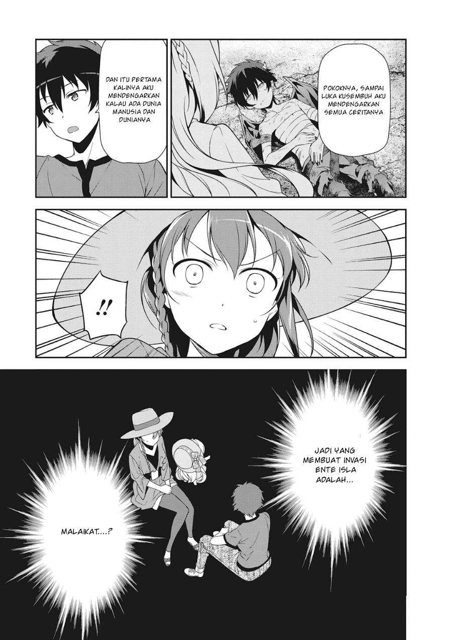 Hataraku Maou-sama! Bab 32 halaman 19