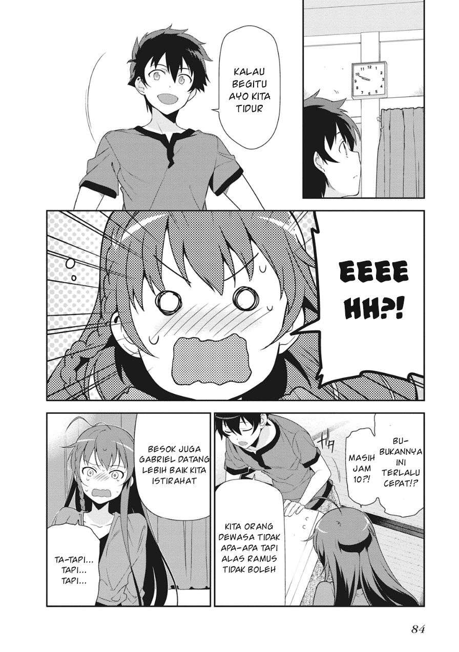 Hataraku Maou-sama! chapter 34 halaman 22