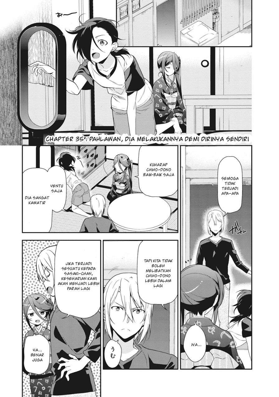 Hataraku Maou-sama! Bab 35 halaman 1