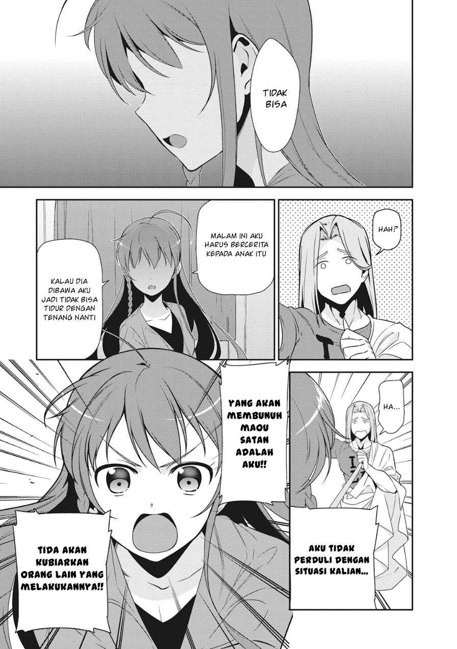 Hataraku Maou-sama! Bab 35 halaman 27