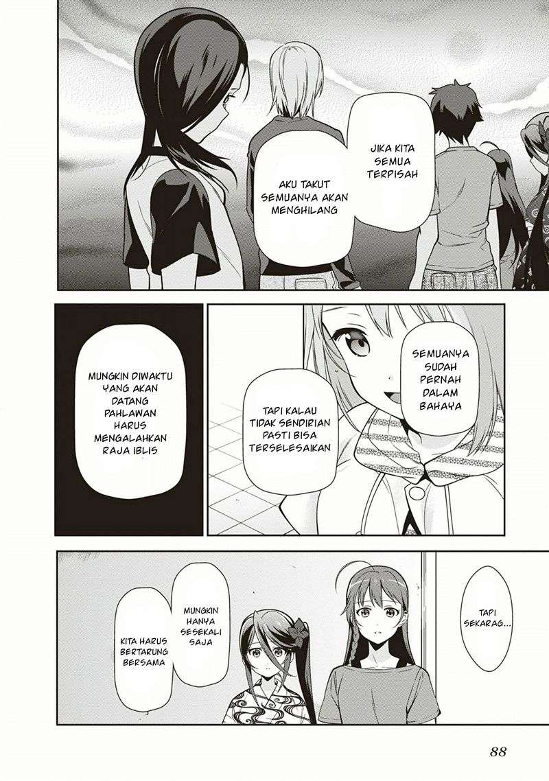 Hataraku Maou-sama! Bab 40 halaman 18