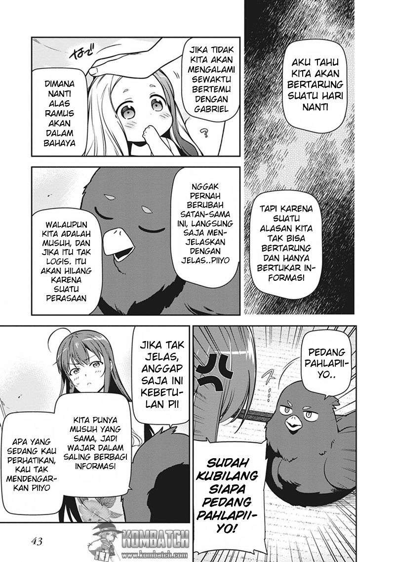 Hataraku Maou-sama! Bab 43.2 halaman 19