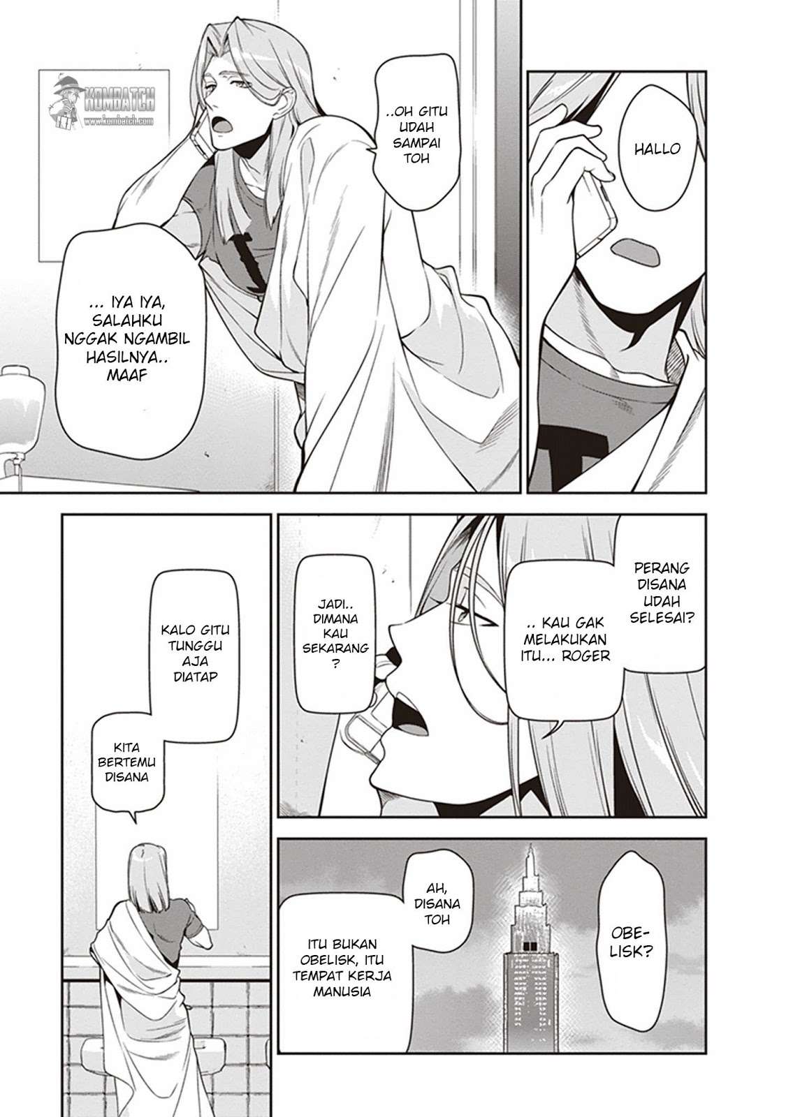 Hataraku Maou-sama! Bab 47.1 halaman 8