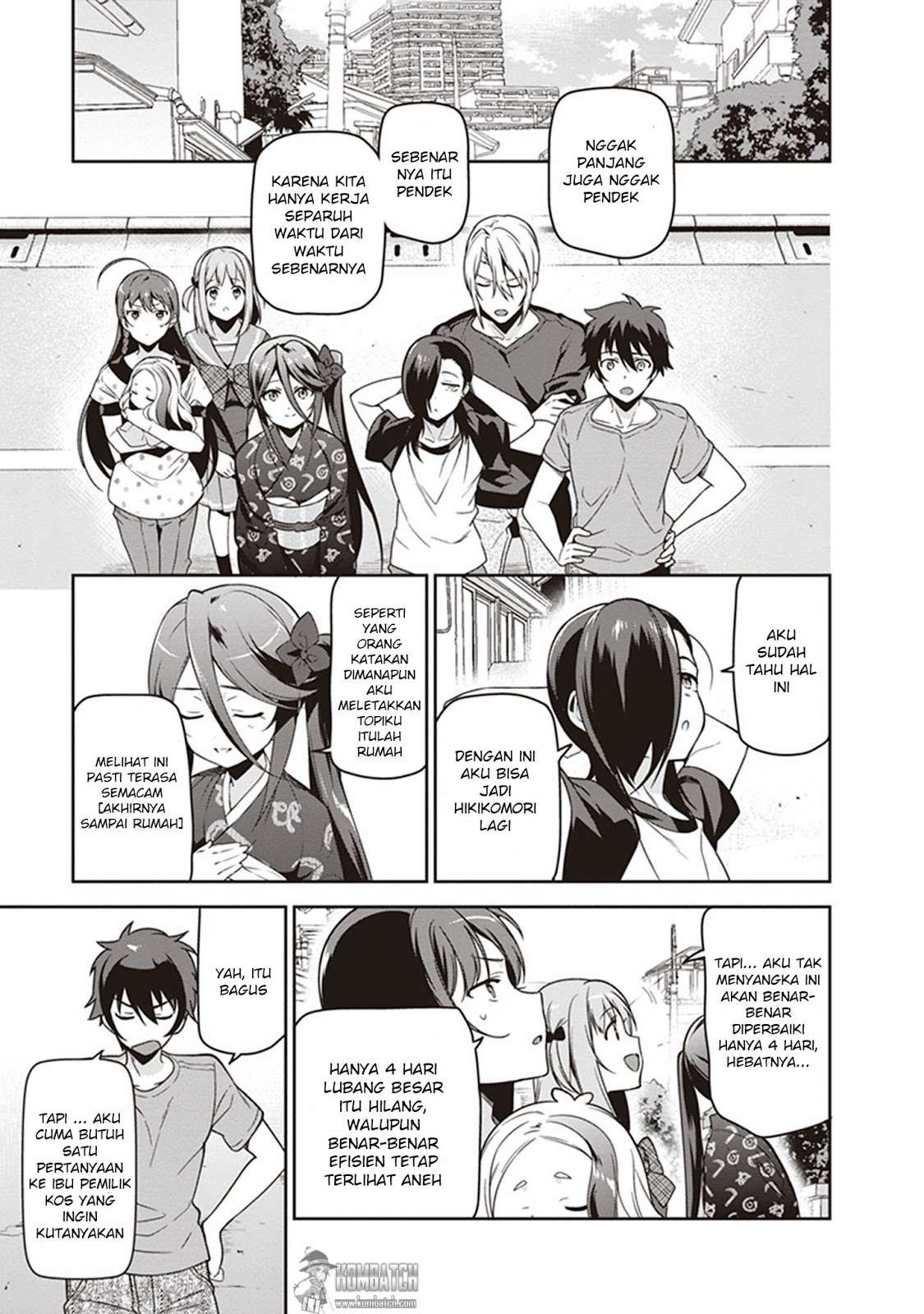 Hataraku Maou-sama! Bab 47.1 halaman 10
