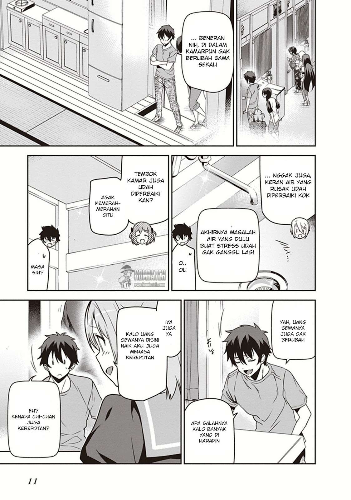 Hataraku Maou-sama! Bab 47.1 halaman 12