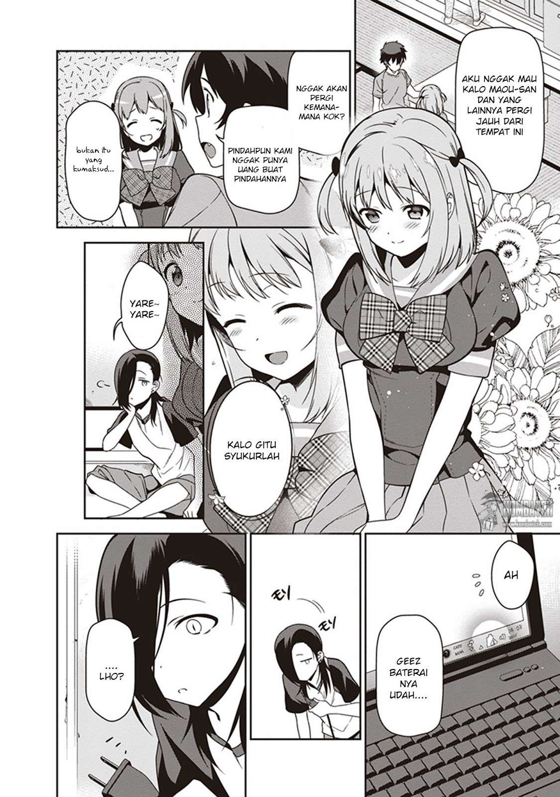 Hataraku Maou-sama! Bab 47.1 halaman 13