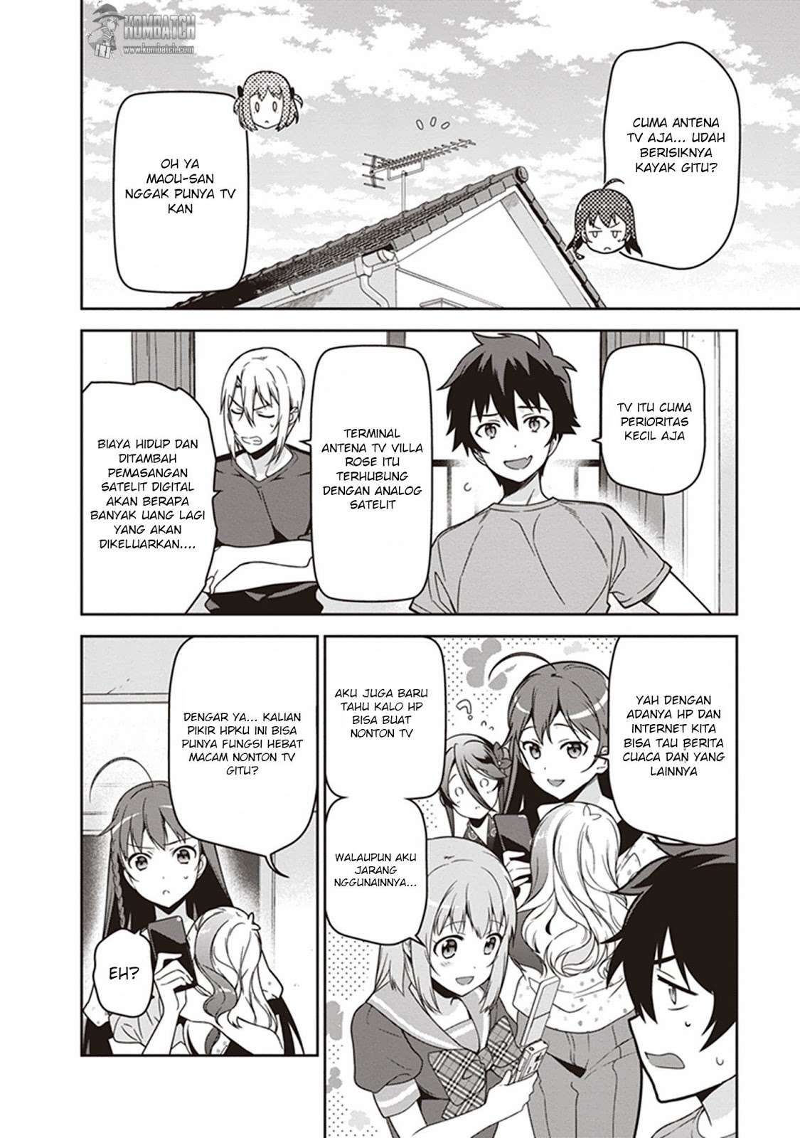 Hataraku Maou-sama! Bab 47.1 halaman 17