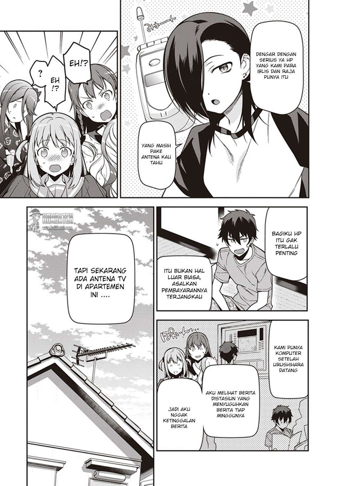 Hataraku Maou-sama! Bab 47.1 halaman 18