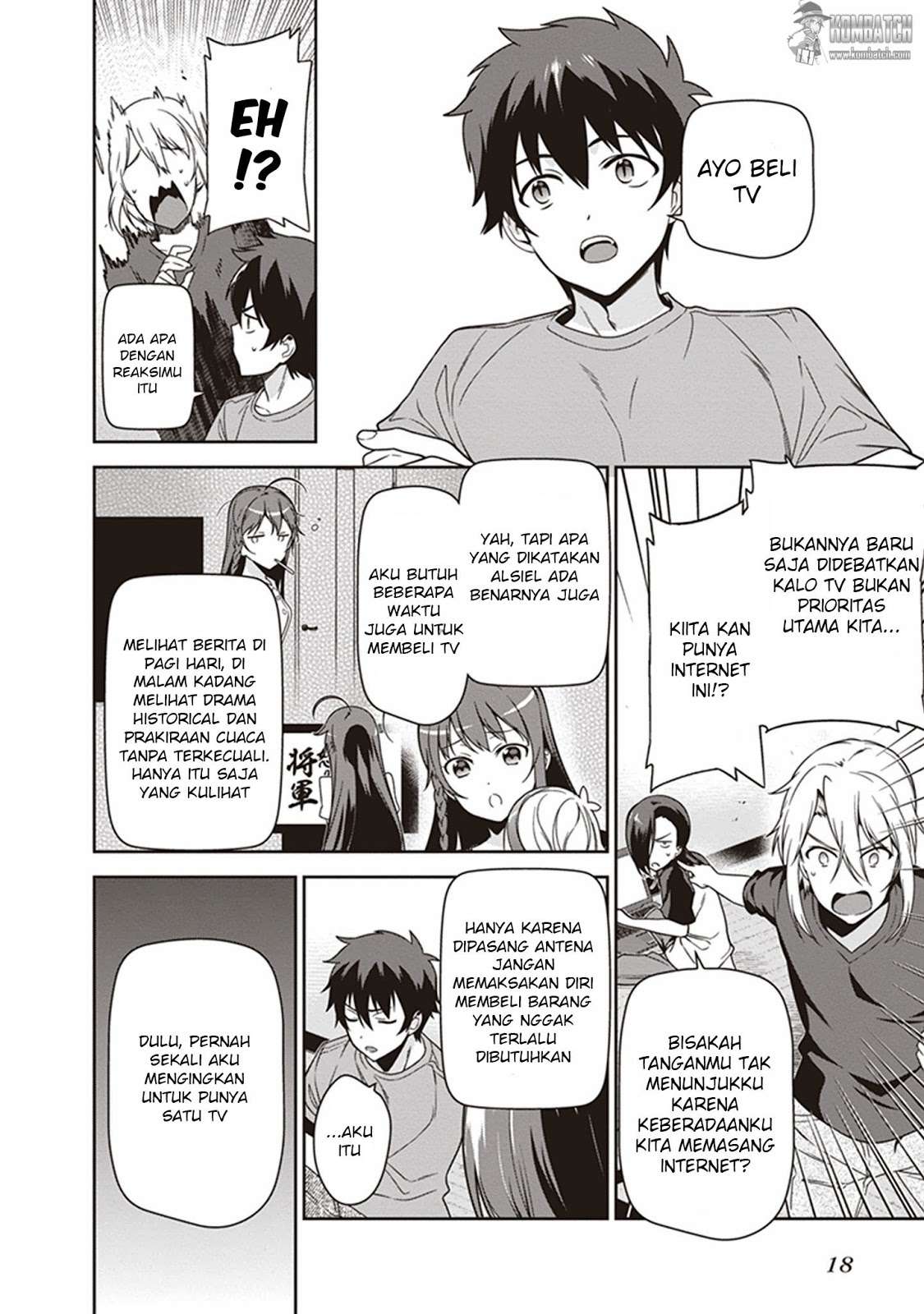 Hataraku Maou-sama! Bab 47.1 halaman 19
