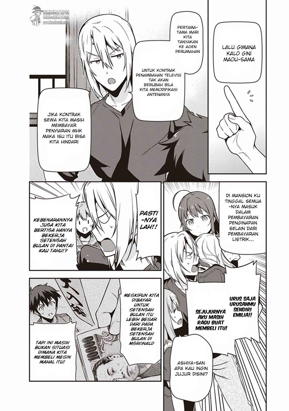 Hataraku Maou-sama! Bab 47.1 halaman 25