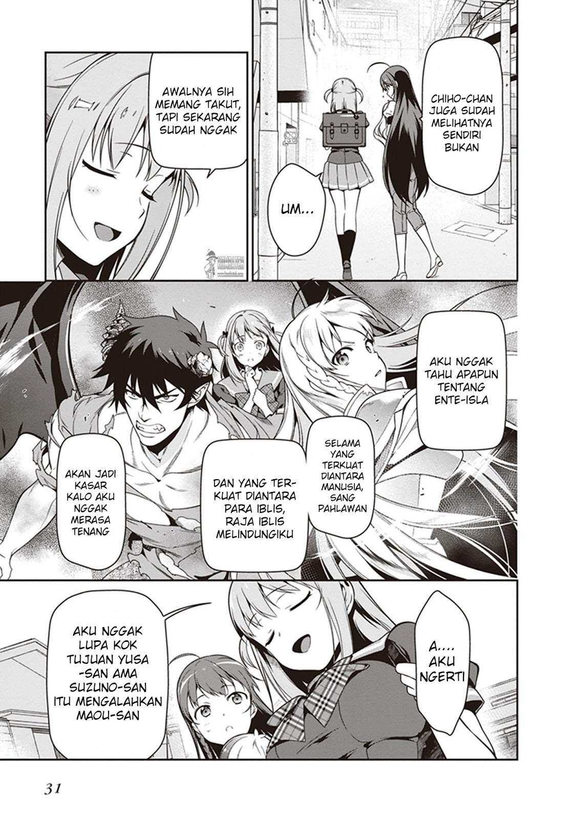 Hataraku Maou-sama! chapter 47.2 halaman 4