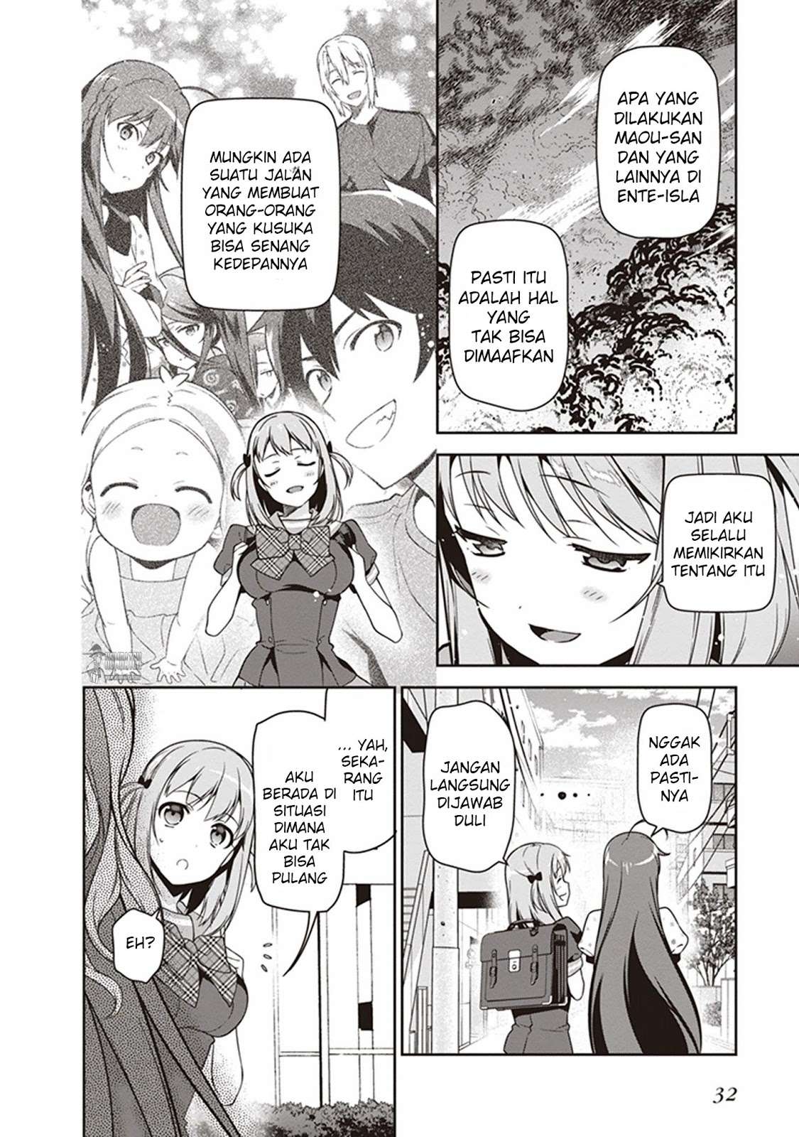 Hataraku Maou-sama! chapter 47.2 halaman 5