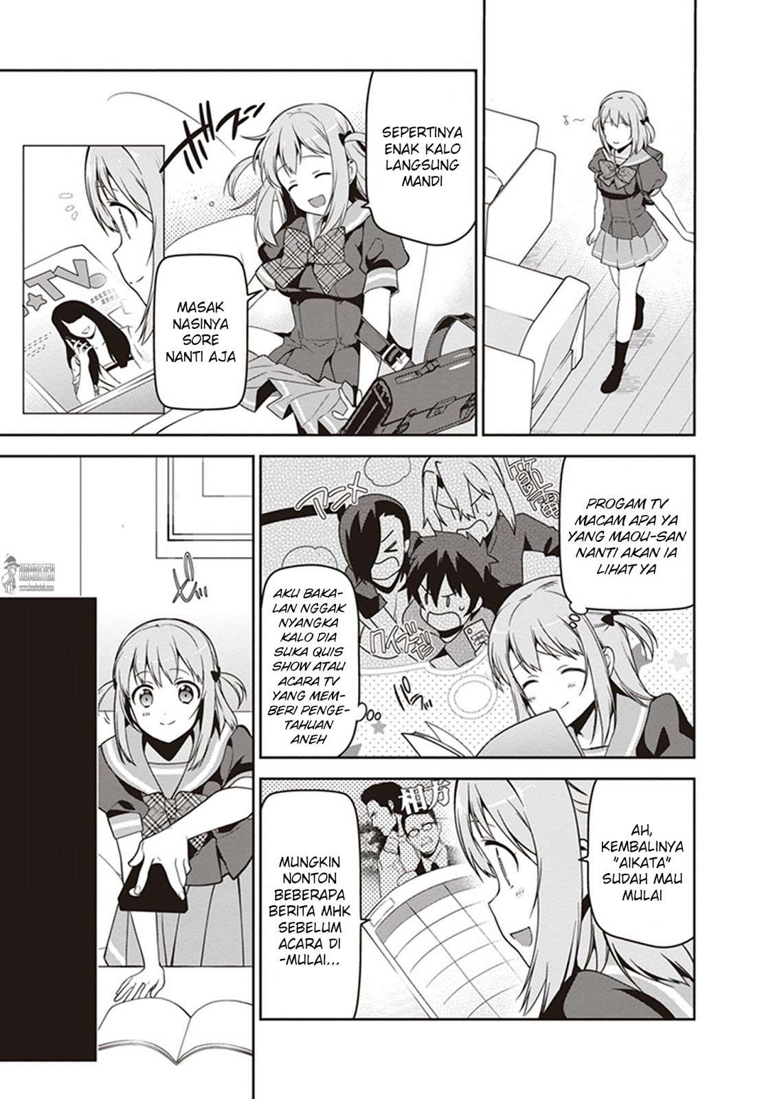 Hataraku Maou-sama! chapter 47.2 halaman 8