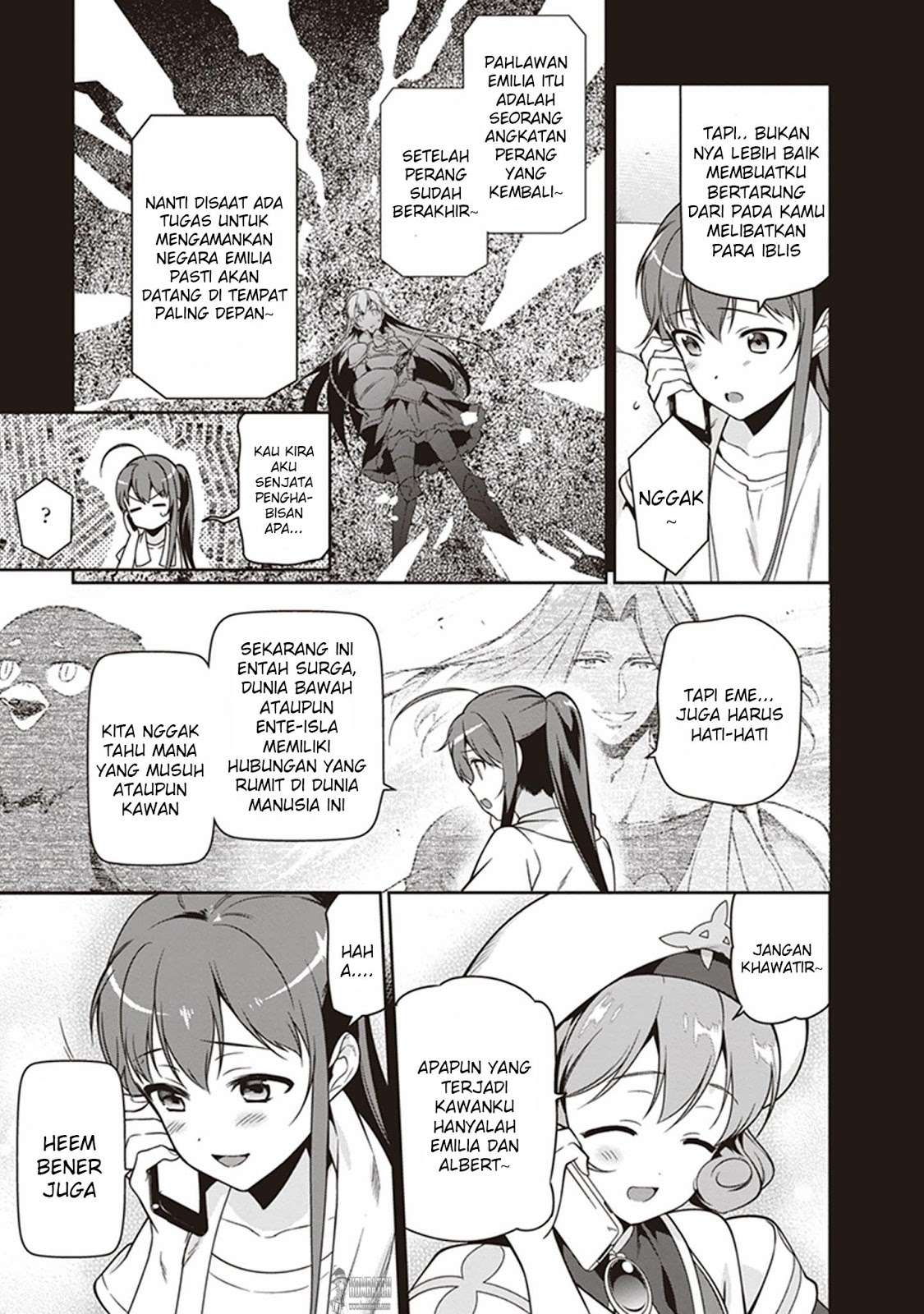 Hataraku Maou-sama! chapter 47.2 halaman 12