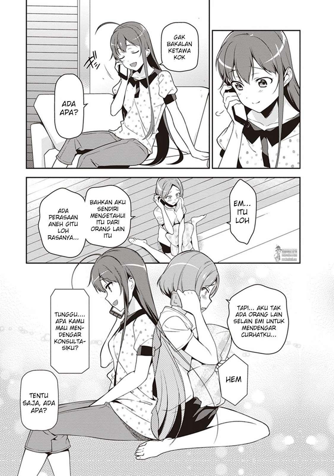 Hataraku Maou-sama! chapter 47.2 halaman 16