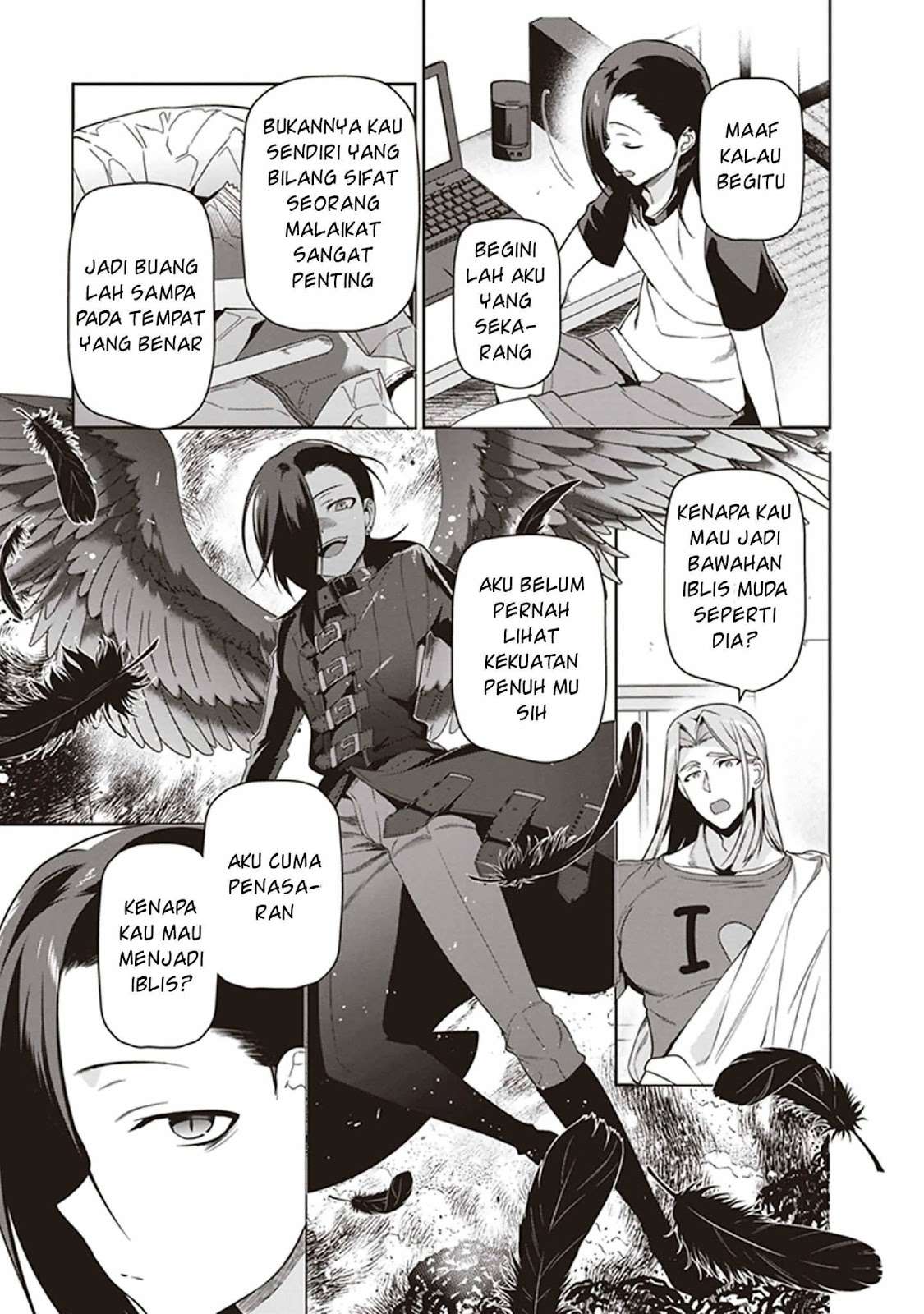 Hataraku Maou-sama! Bab 48 halaman 5