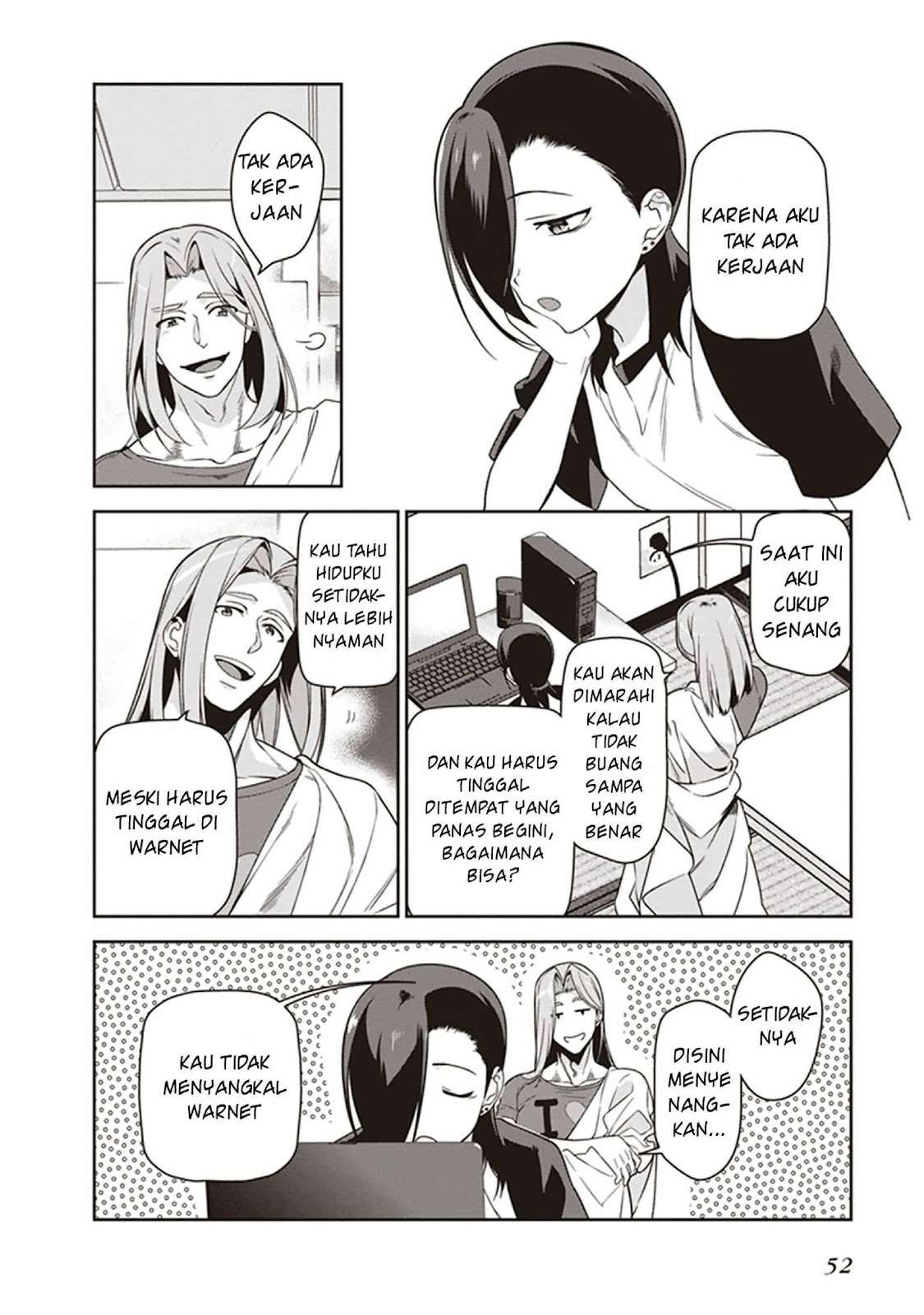 Hataraku Maou-sama! Bab 48 halaman 6