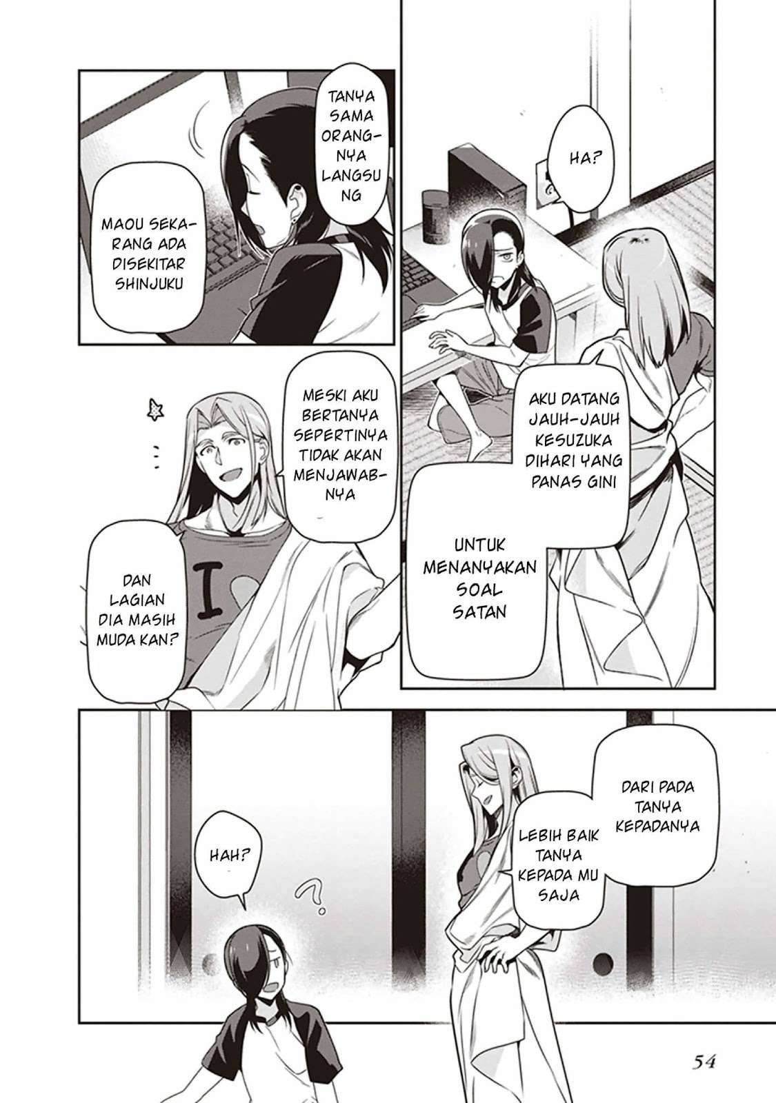 Hataraku Maou-sama! Bab 48 halaman 8