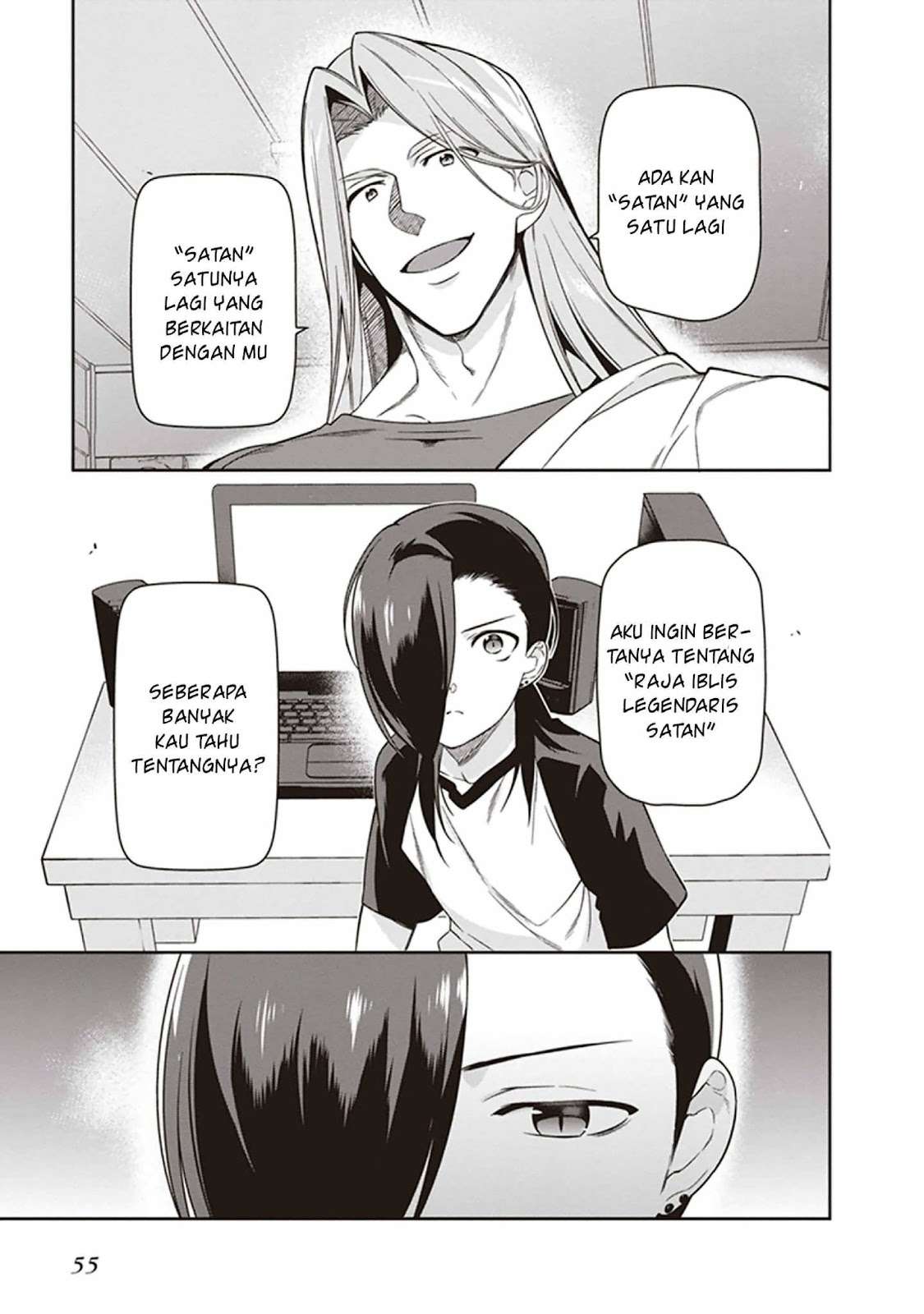 Hataraku Maou-sama! Bab 48 halaman 9