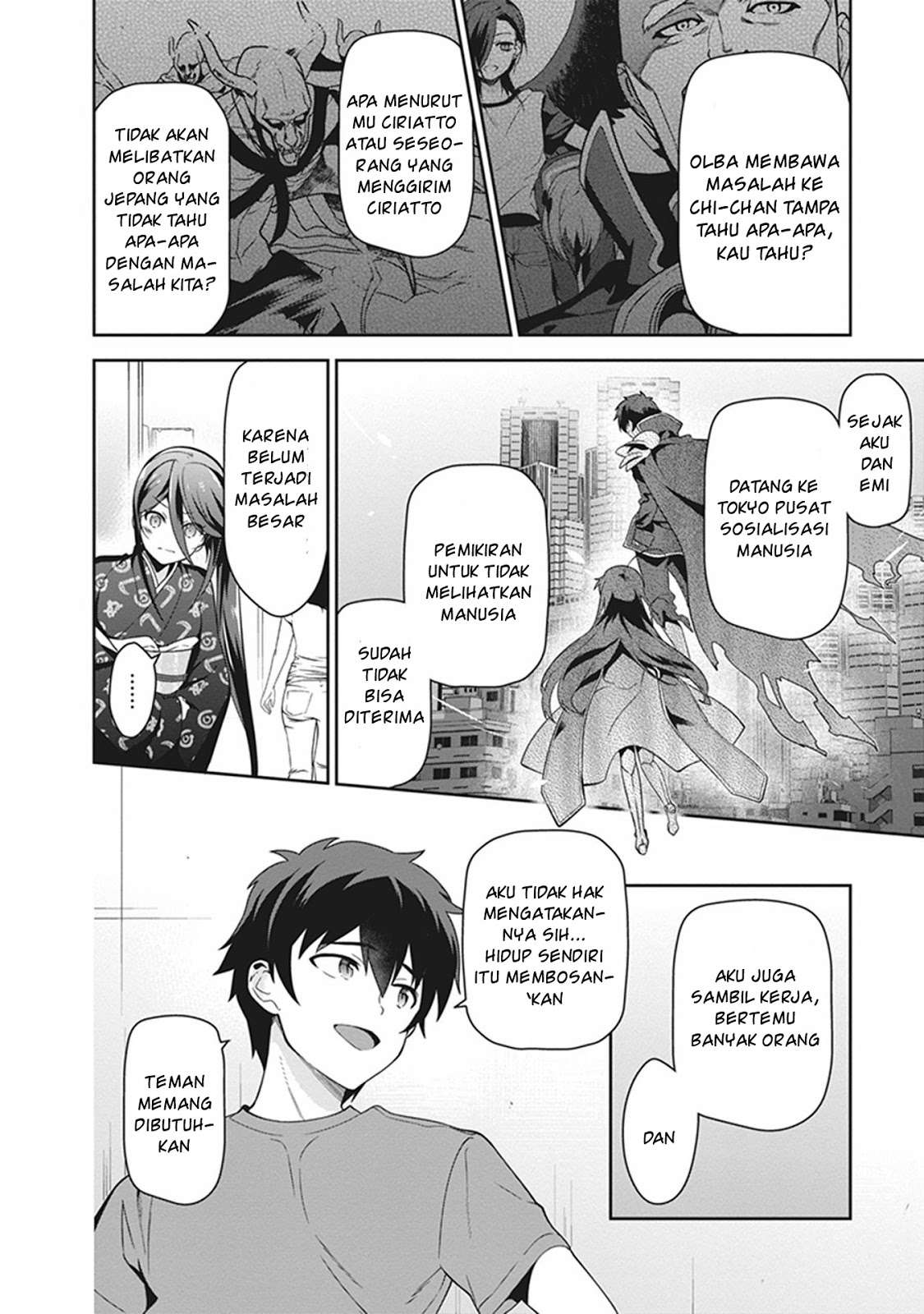 Hataraku Maou-sama! chapter 50.2 halaman 2