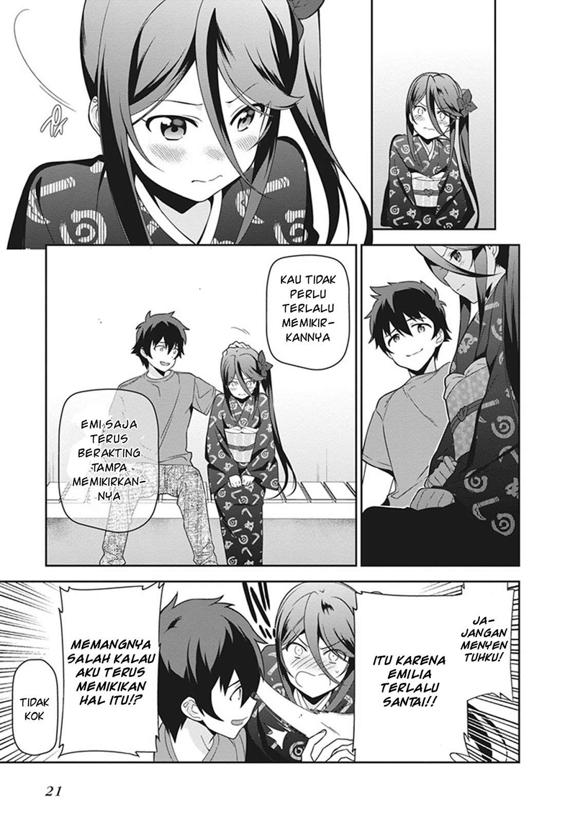 Hataraku Maou-sama! chapter 50.2 halaman 3