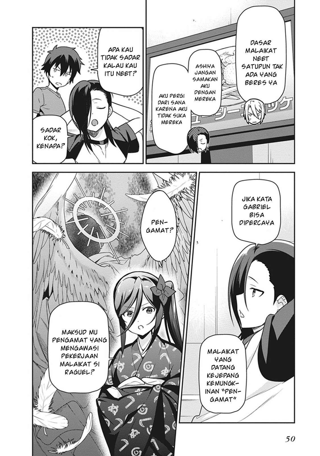 Hataraku Maou-sama! Bab 51 halaman 14