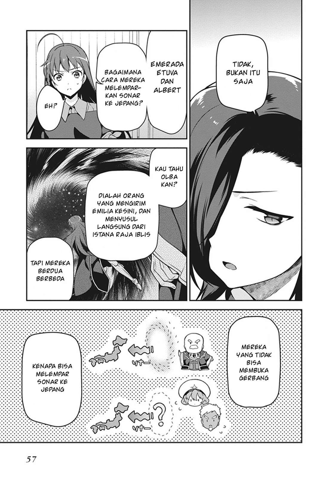 Hataraku Maou-sama! Bab 51 halaman 21