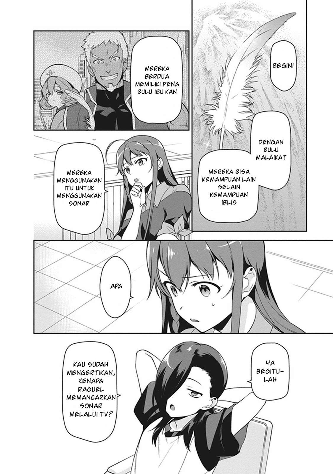 Hataraku Maou-sama! Bab 51 halaman 22