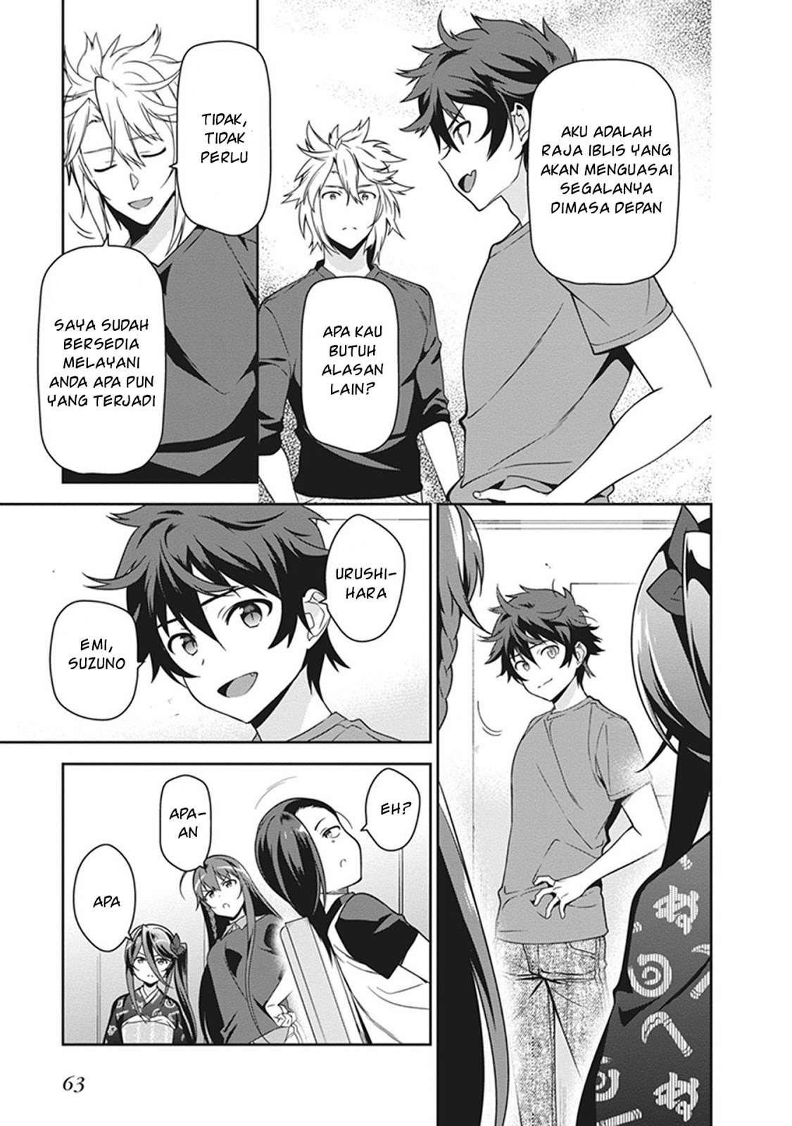 Hataraku Maou-sama! Bab 51 halaman 27