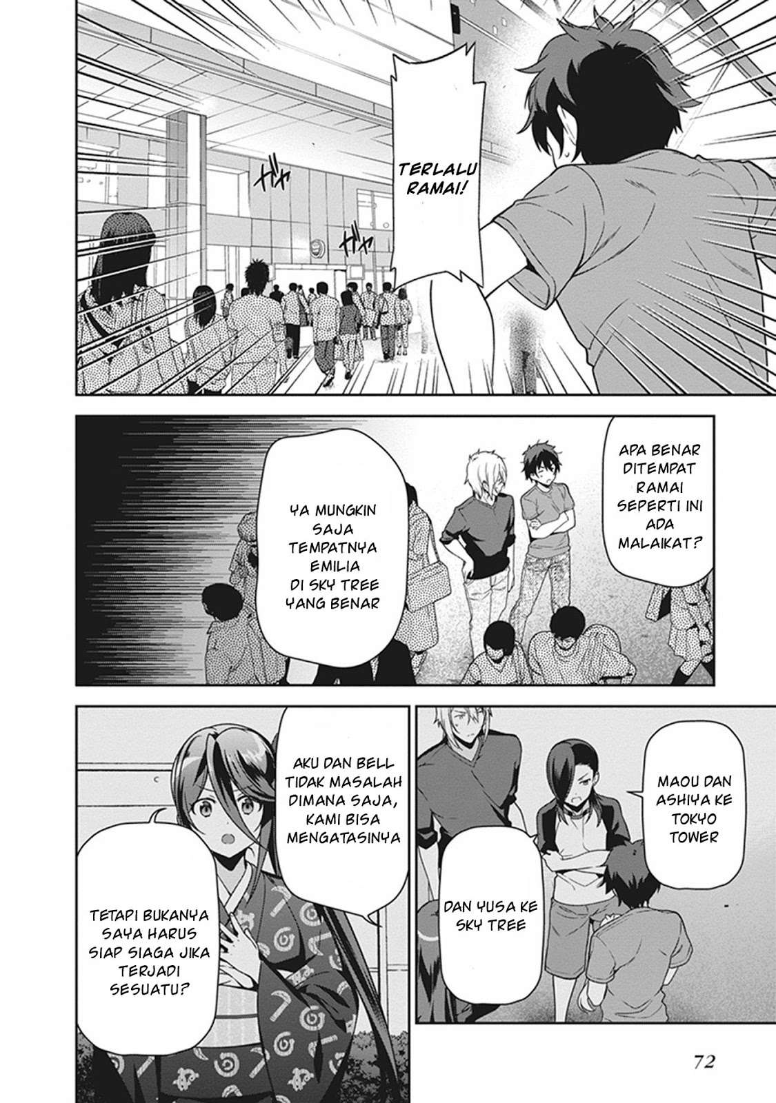 Hataraku Maou-sama! Bab 52 halaman 4
