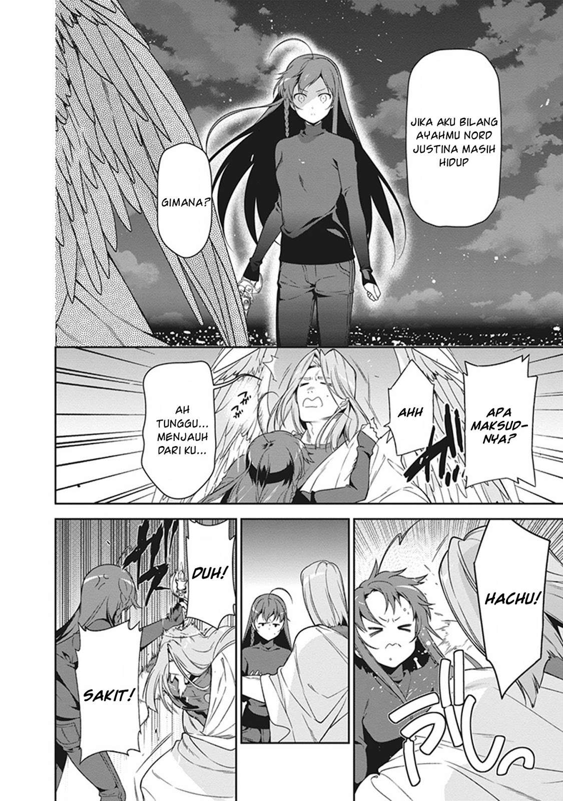 Hataraku Maou-sama! Bab 52 halaman 18